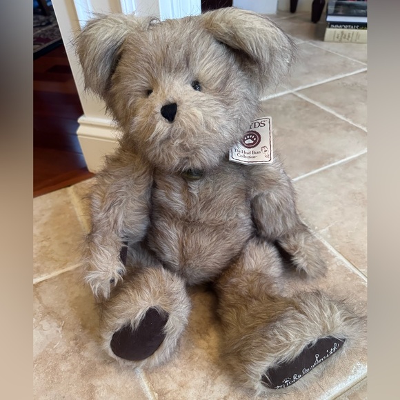 VTG Boyds Teddy Bear Laurence George Signature Collection Michele Smith - Picture 1 of 11